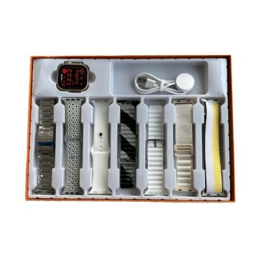 7 In 1 Ultra Smart Wrist Watch Multicolor