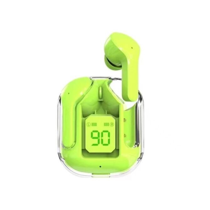 New Project(784) Air31 Wireless Crystal Transparent Bluetooth Earbuds