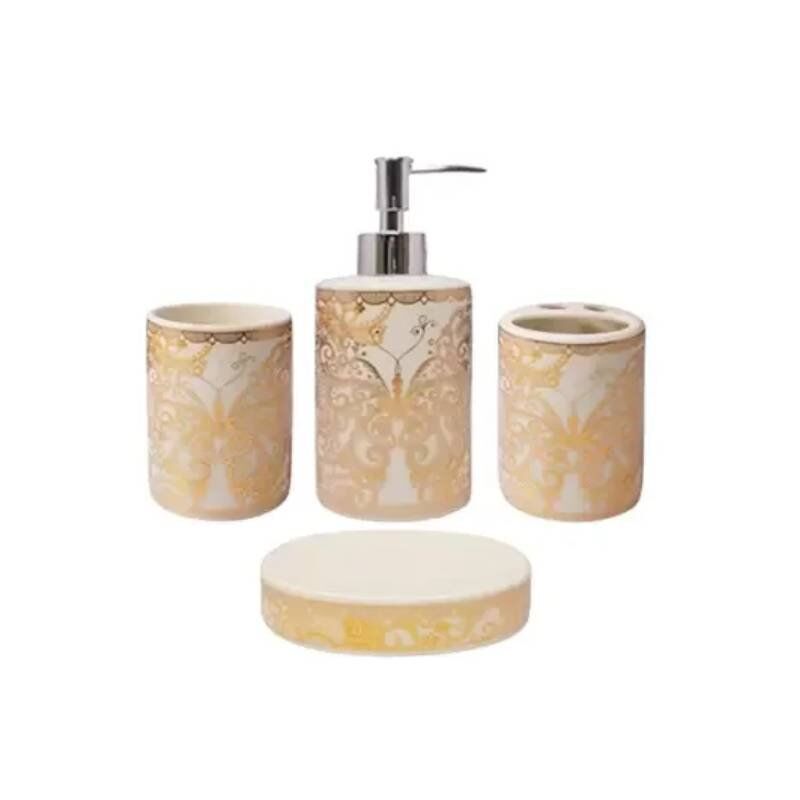 New Project(838) Ceramic Bath Set of 4pcs
