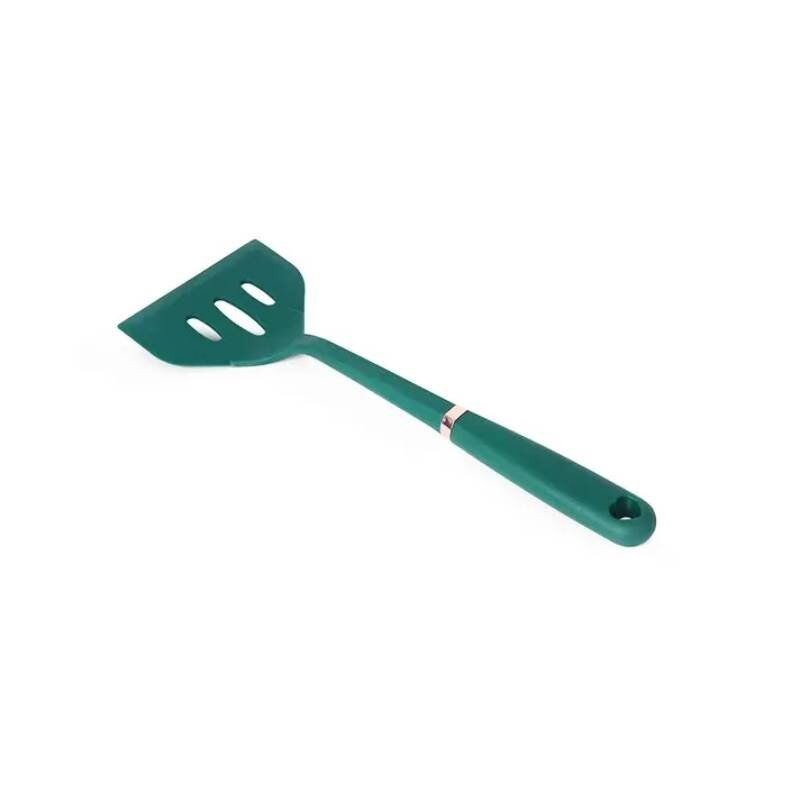 Silicone Pasta Cooking Spoon Green