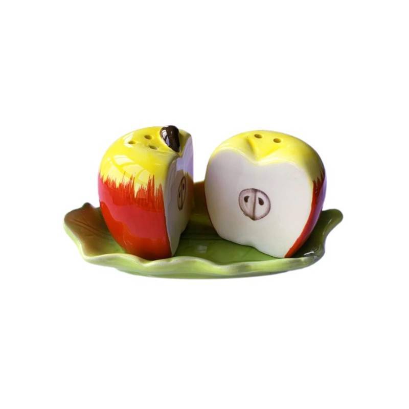 Apple Ceramic Salt & Pepper